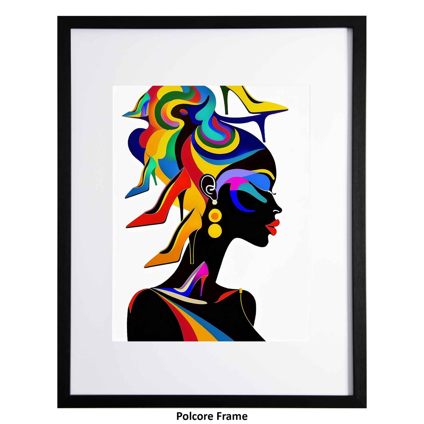 Love Shoes, a framed modern art print from the Ximago store