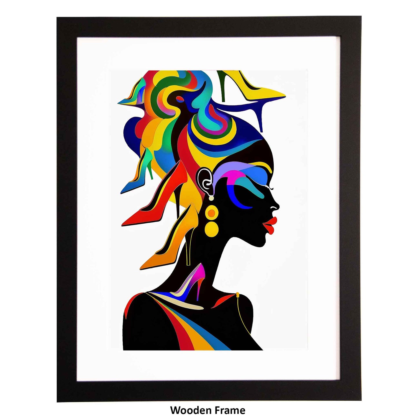 Modern Art Print - Love Shoes