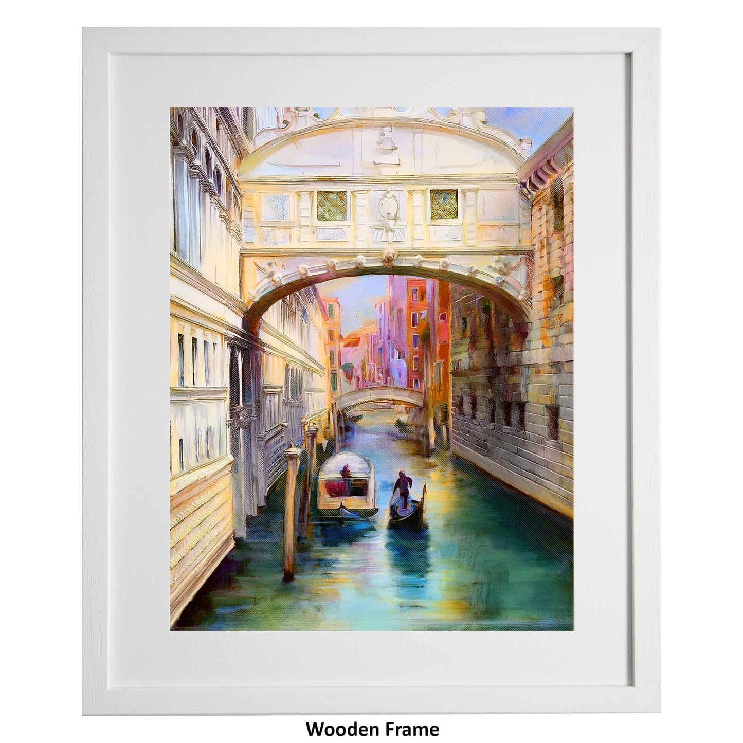 Bridge of Sighs, a modern art interpretation by Ximago store