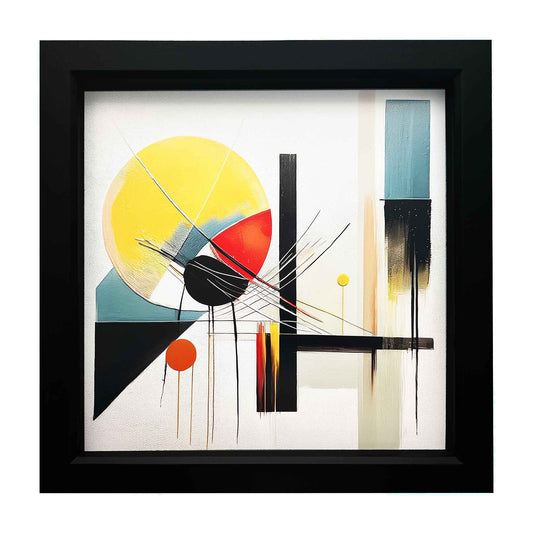 Luna, a bright modern piece of art- A unique stylish art print from the Ximago store