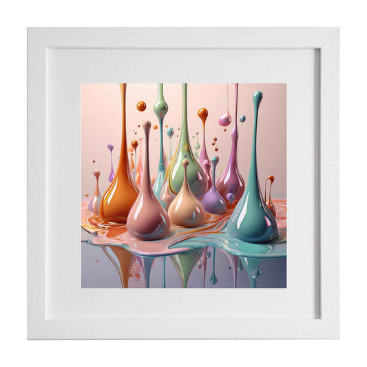 Colour reflection, modern art print from the Ximago store