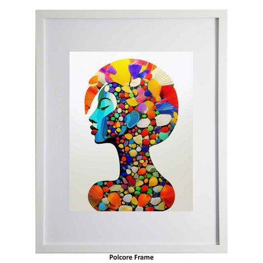 Me-Shell, , a framed modern art print from the Ximago store