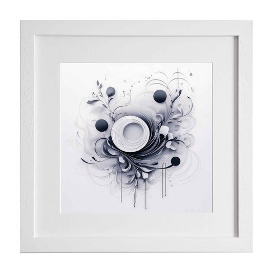 Floral Art - Agate - A stylish modern art print from the Ximago store