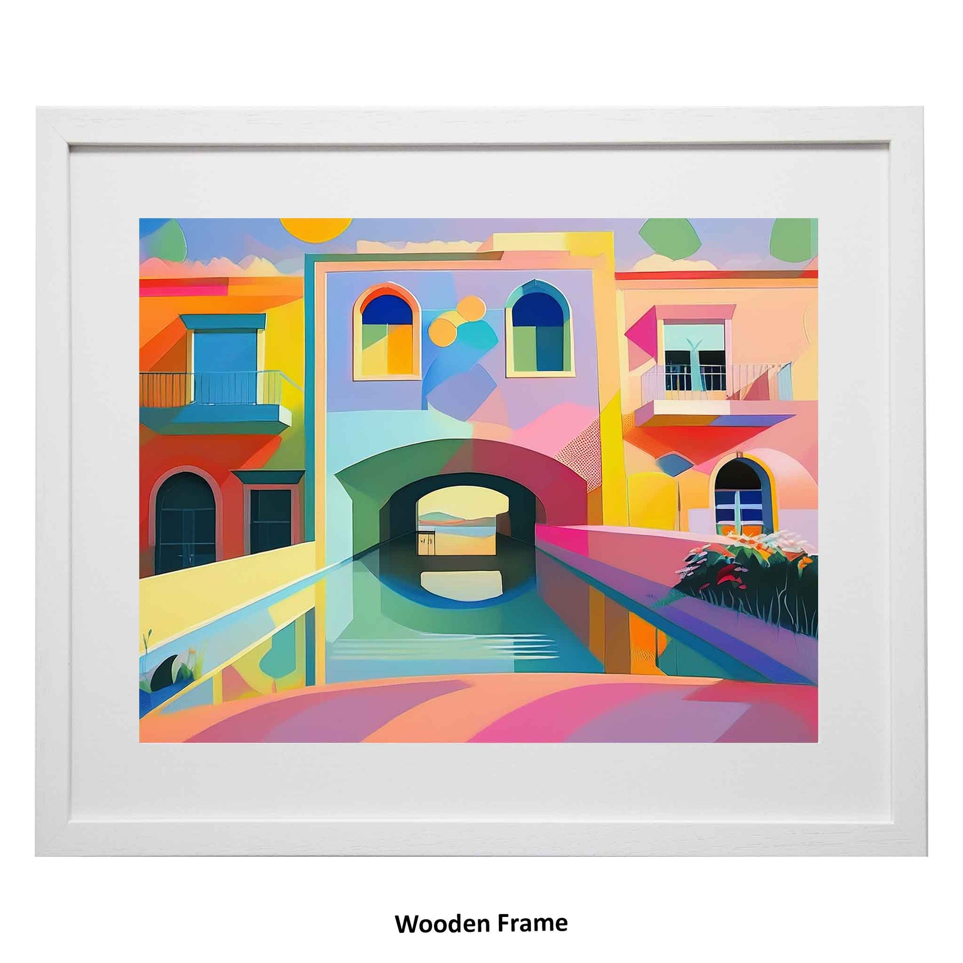 Puerto de Mogán, a modern art print from Ximago