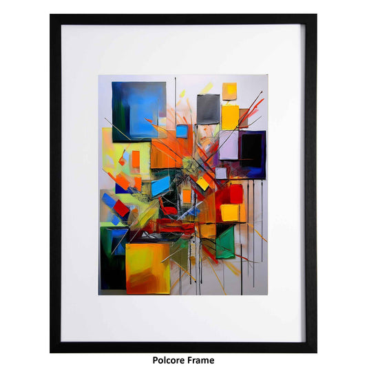 Colour Box, a framed modern art print from the Ximago store