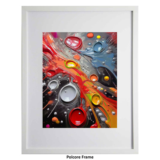 Colour Splash, a framed modern art print from the Ximago store