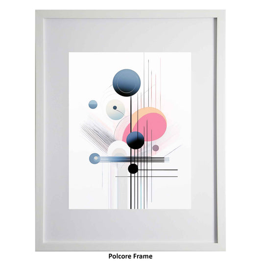 Blueberry, a simple, classic framed modern art print from the Ximago store