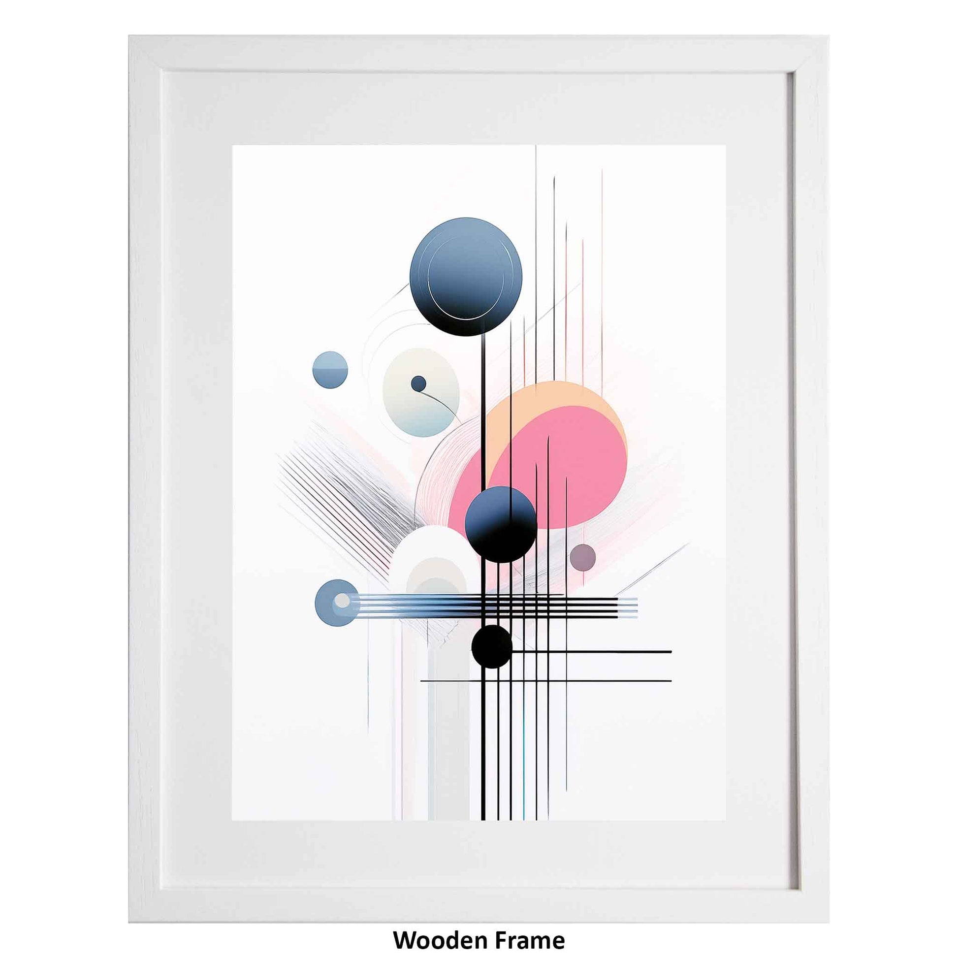 Blueberry, a simple, classic framed modern art print from the Ximago store