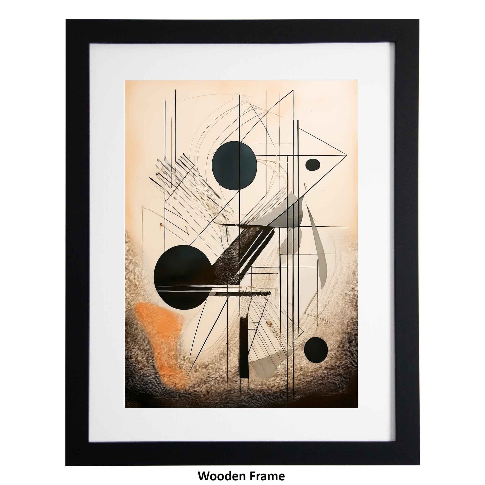 Dark Moon, a framed modern art print from the Ximago store
