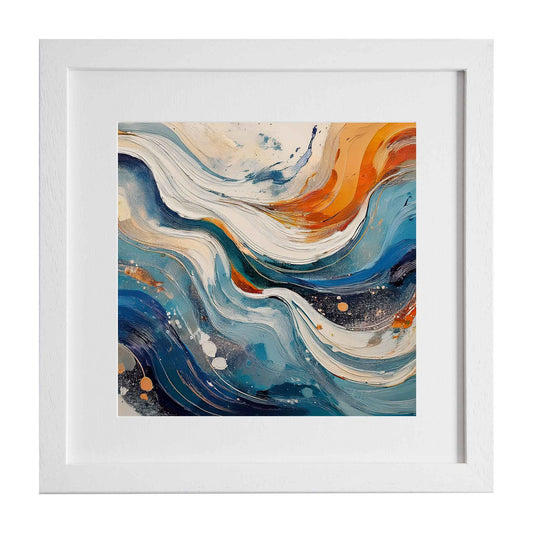 Elettra, a colourful modern art print from the Ximago store.
