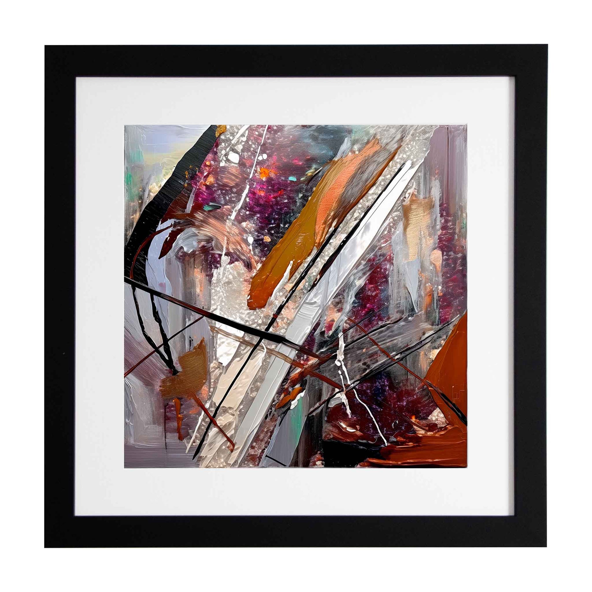 Tege, bold colours delivering a striking art print that will look great in any room, from Ximago store