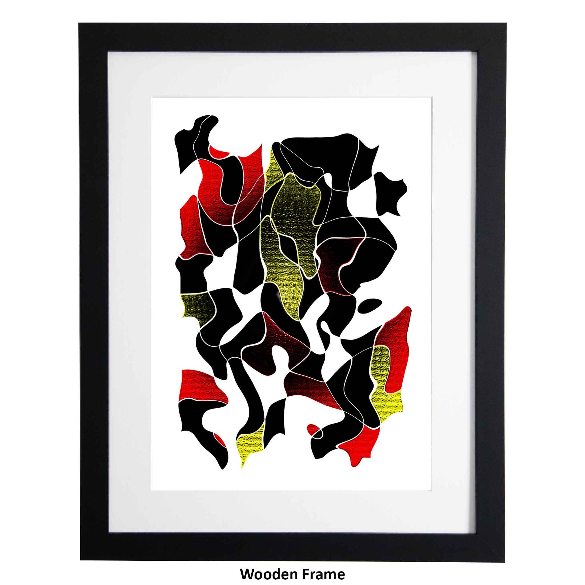 Off the Grid, a framed modern art print from the Ximago store