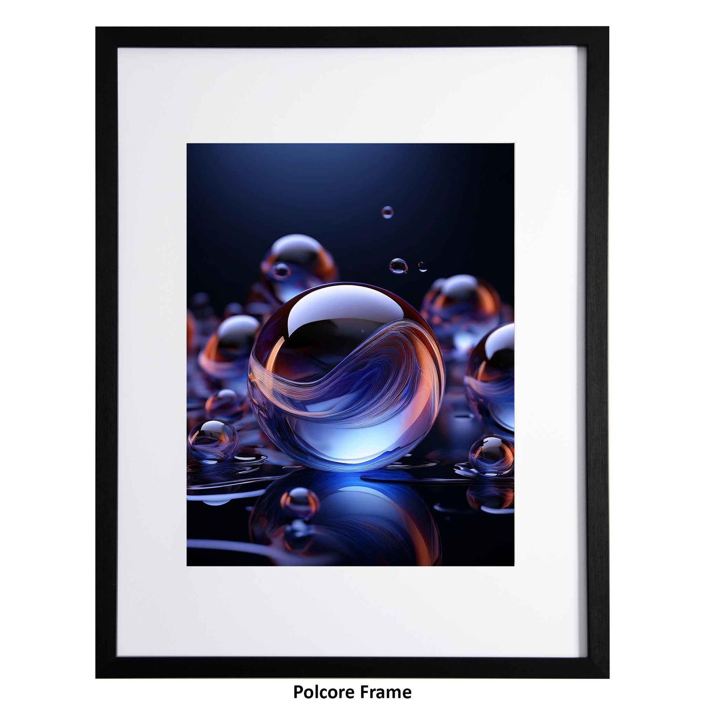 Lost Marbles, a framed modern art print from the Ximago store