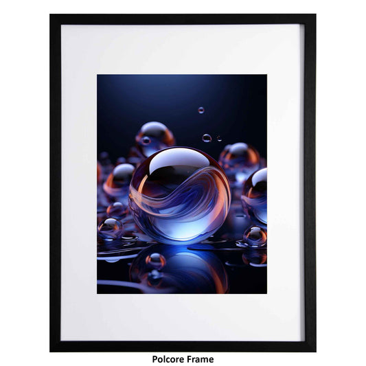 Lost Marbles, a framed modern art print from the Ximago store